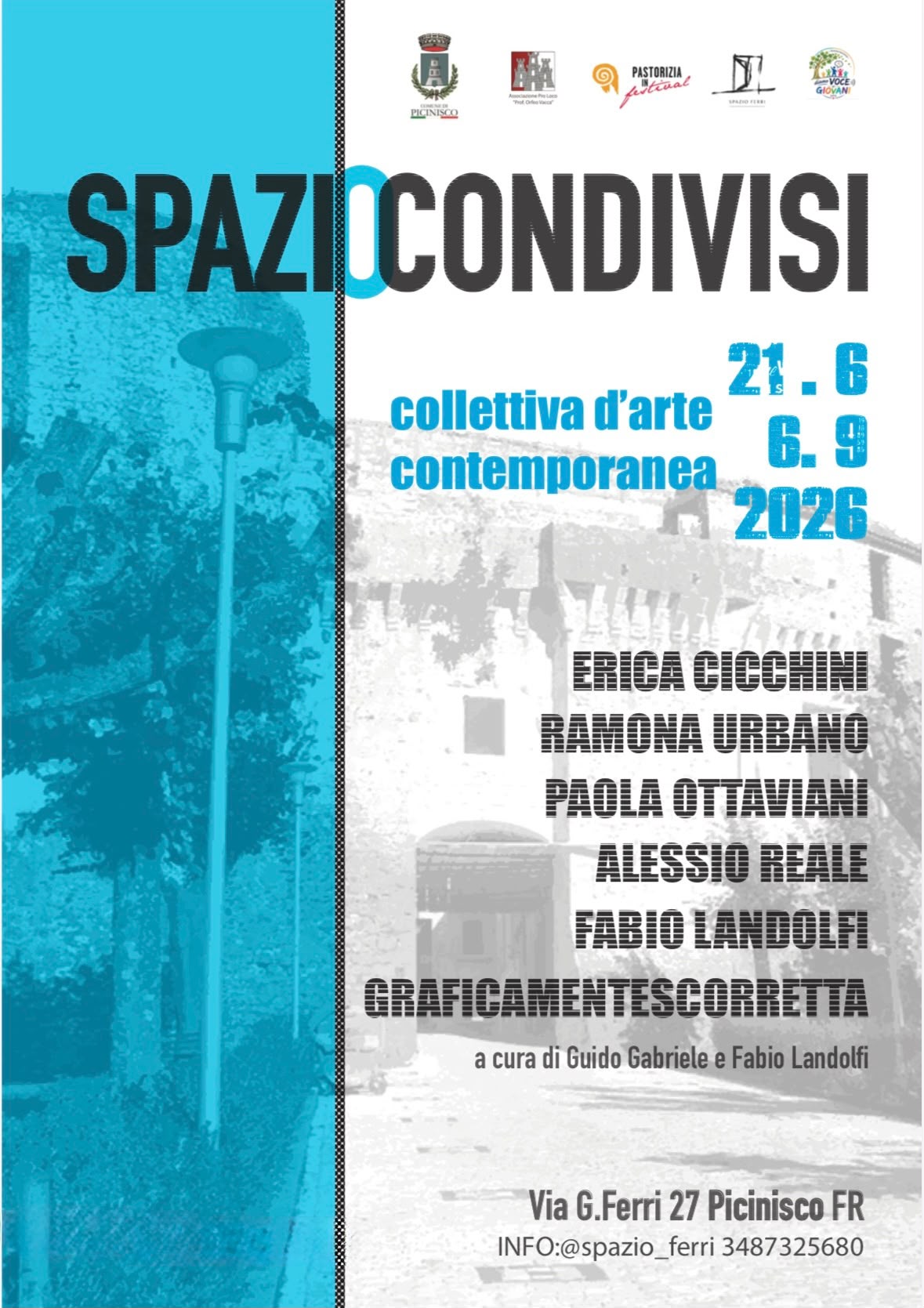 Spazi Condivisi — collettiva d'arte a Picinisco