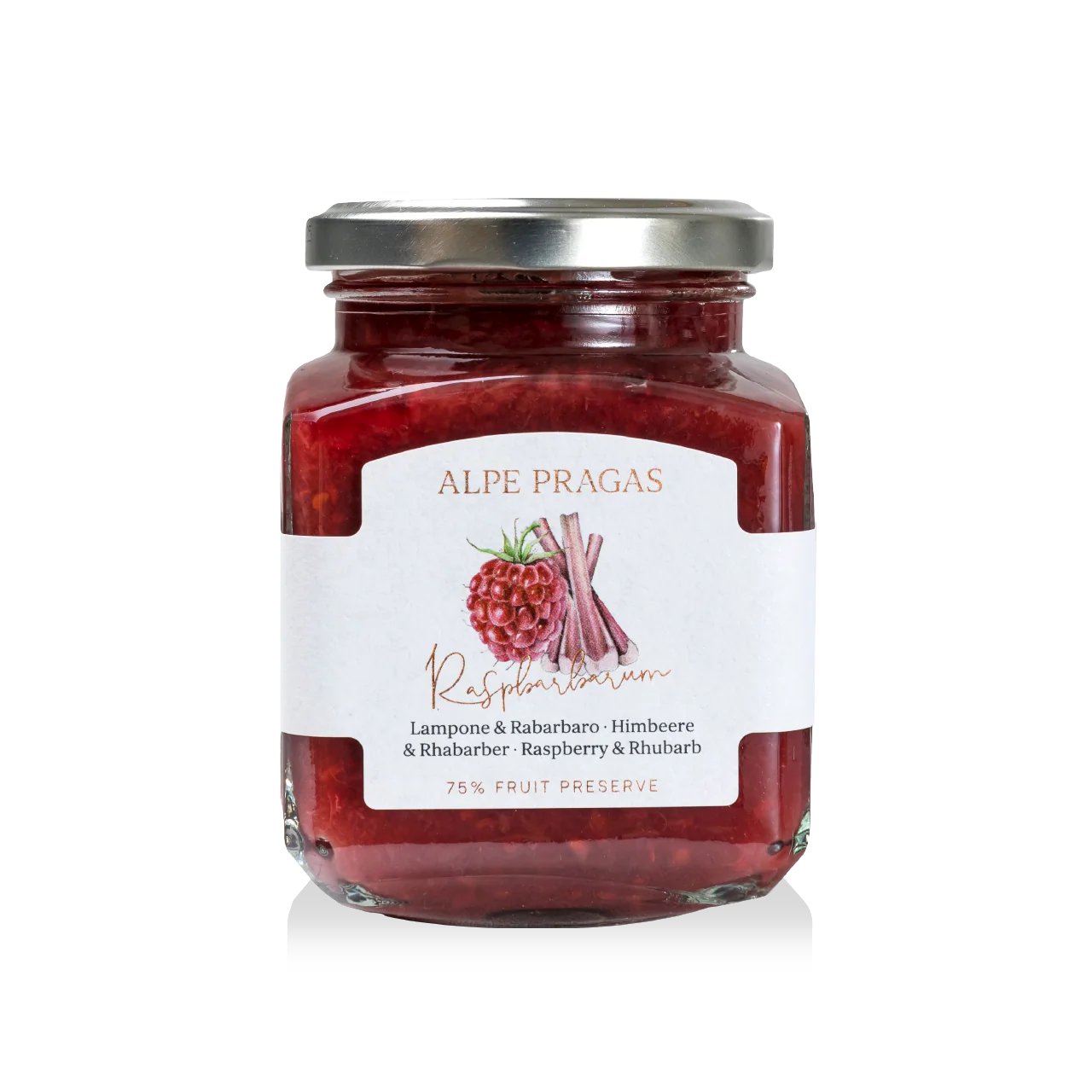 Composta di frutta Lampone & Rabarbaro 335 g