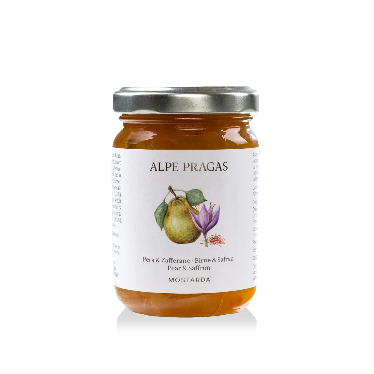 Mostarda Pera & Zafferano 160 g