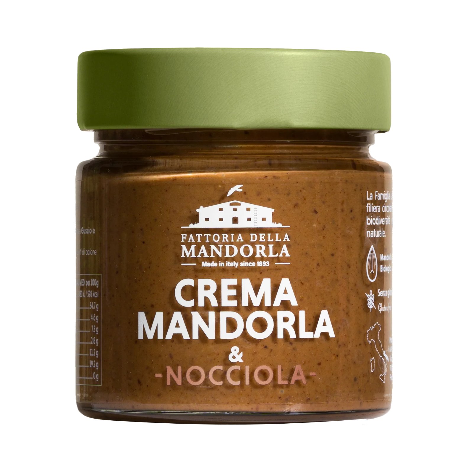 Crema Nocciola e Mandorla - 200g