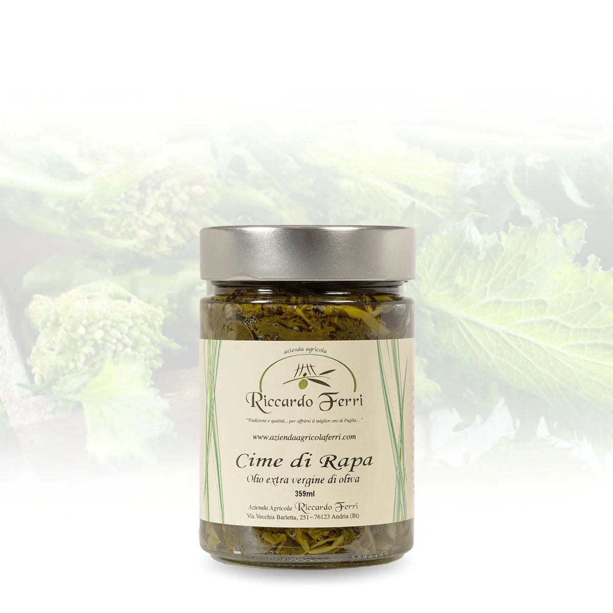 Cime di Rapa in Olio Extra Vergine di Oliva