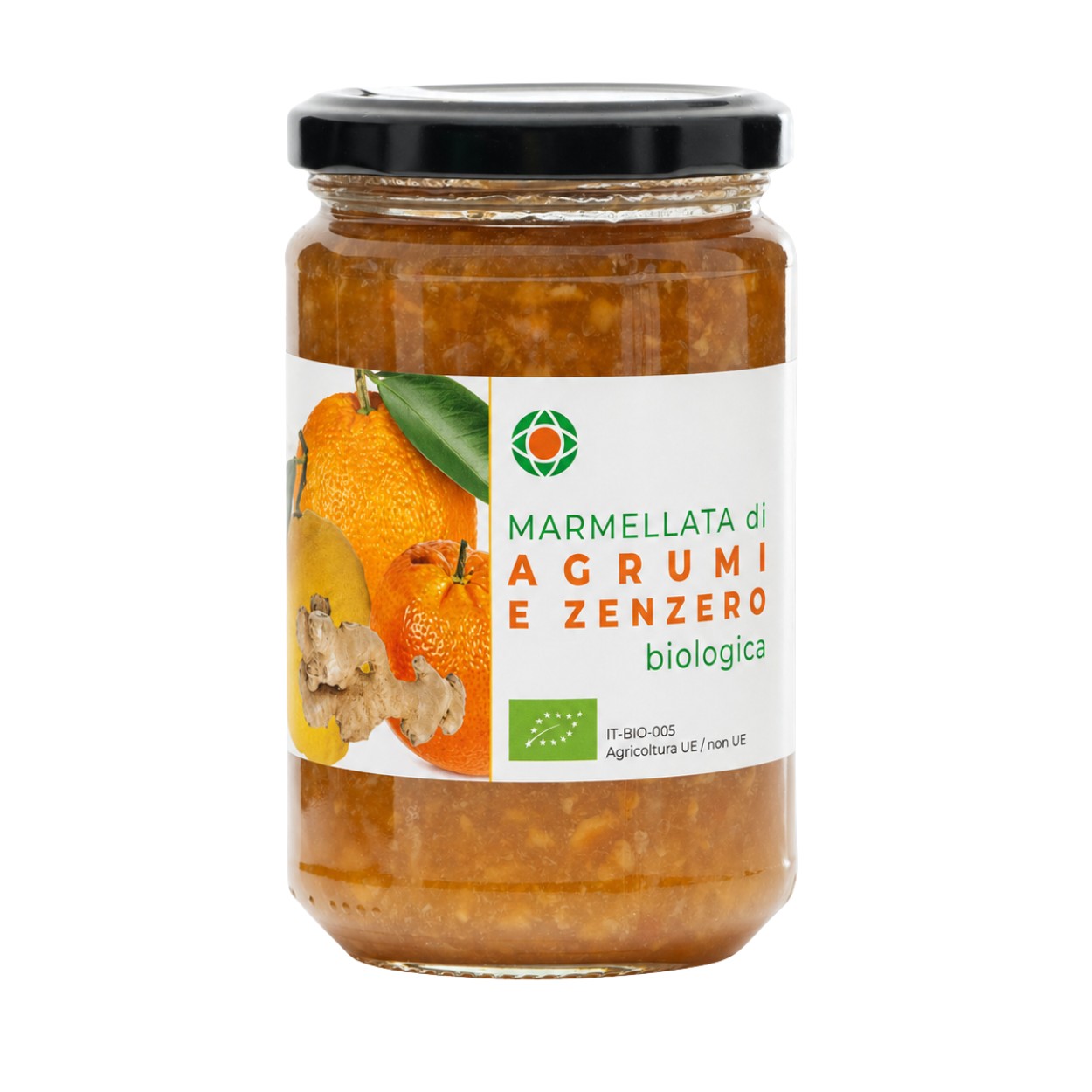 Marmellata bio Agrumi e Zenzero — 350 g