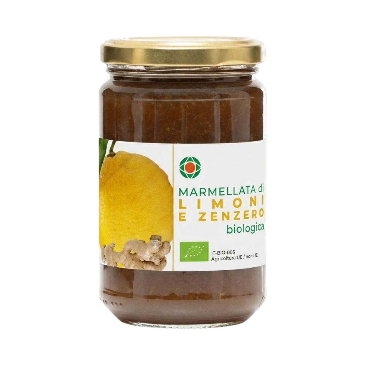 Marmellata bio Limoni e Zenzero — 350 g