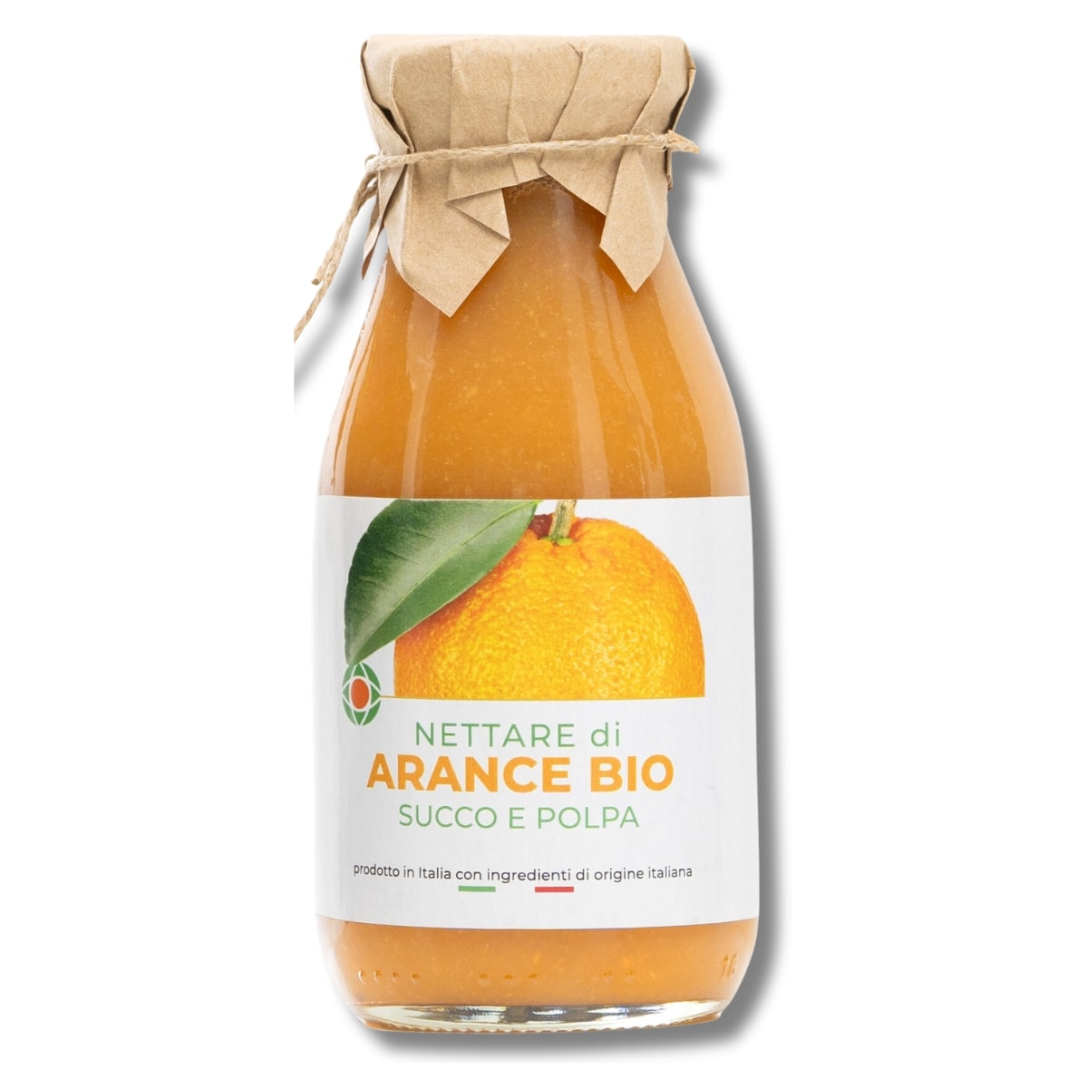 Nettare di Arance bio — succo e polpa, 200 ml