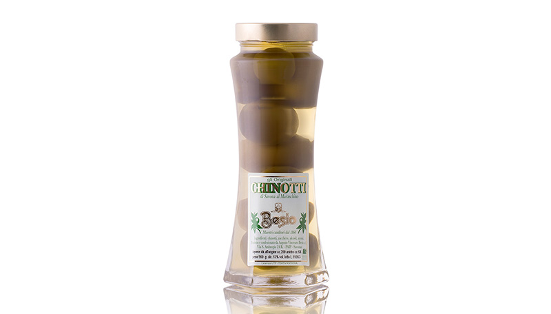 Chinotti di Savona al maraschino — vaso «Siti» 580 g con astuccio