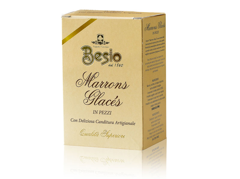 Marrons glacés in pezzi — bauletto 250 g