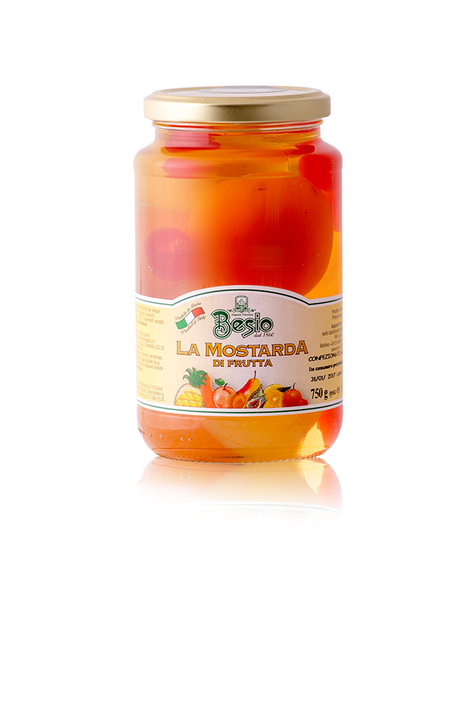 Mostarda di frutta assortita — vaso 750 g