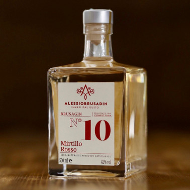 Brusagin n°10 al Mirtillo rosso — 500 ml