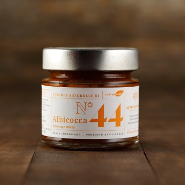Chutney di Albicocca, zenzero e miele di ailanto — 150 g