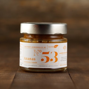 Chutney di Ananas, melanzane e menta — 150 g