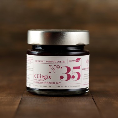 Chutney di Ciliegia con Aceto Balsamico di Modena IGP — 150 g