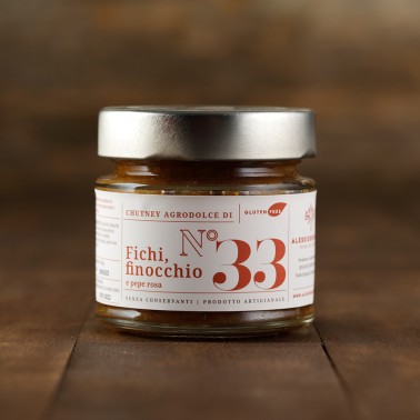 Chutney di Fichi, finocchio e pepe rosa — 150 g