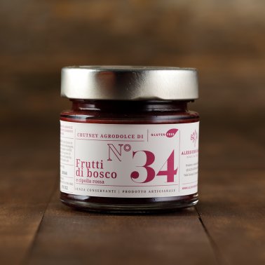 Chutney ai Frutti di bosco e cipolla rossa — 150 g
