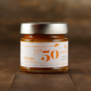 Chutney di Mango, peperoni e basilico — 150 g
