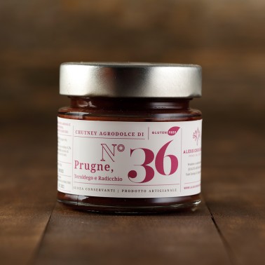 Chutney di Prugne, radicchio trevisano e Teroldego — 150 g