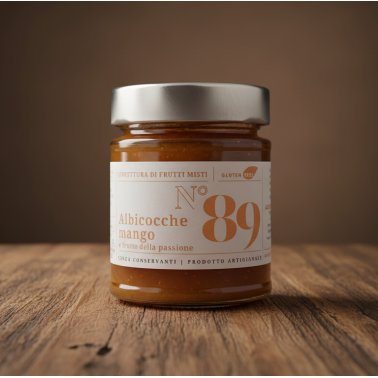 Confettura di Albicocca, mango e frutto della passione — 220 g