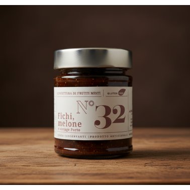 Confettura di Fichi, melone e Vintage Porto — 220 g