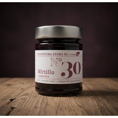 Confettura extra di Mirtillo e Pinot Nero — 220 g