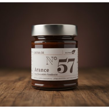 Crema di Arance di Sicilia e cioccolato fondente — 220 g