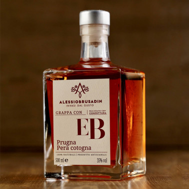 Grappa EB con Prugna e pera cotogna — 500 ml