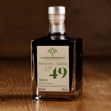 Rosolio n°49 di More, limone e menta — 500 ml