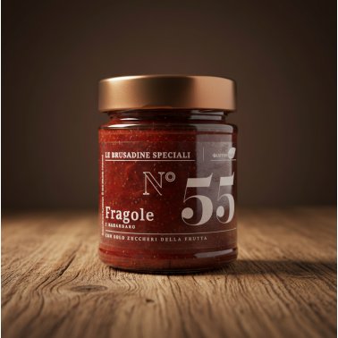 Brusadina alle Fragole e Rabarbaro — 220 g