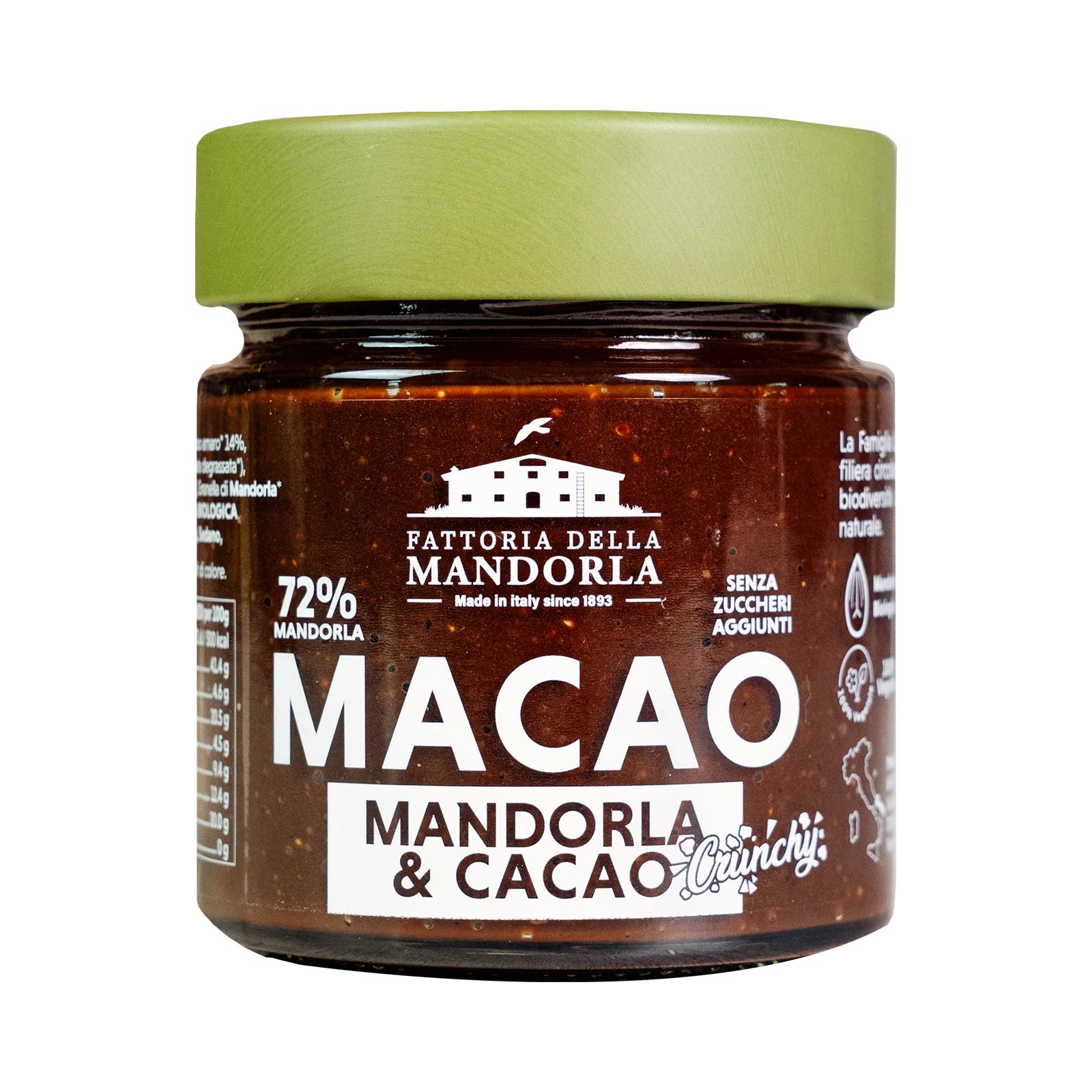 Crema al Cacao Crunchy "Macao Crunchy" - 200g