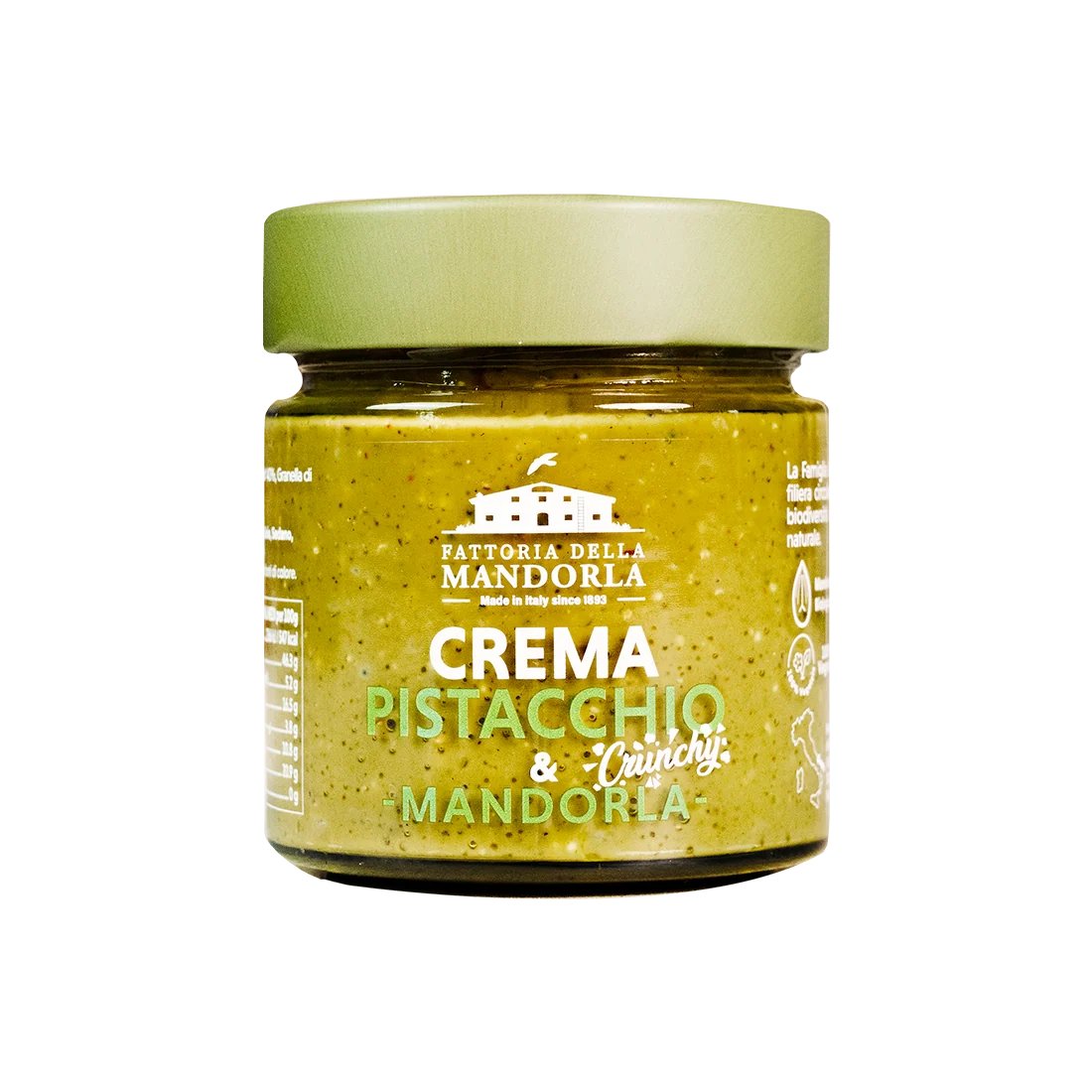 Crema Pistacchio e Mandorla Crunchy - 200g