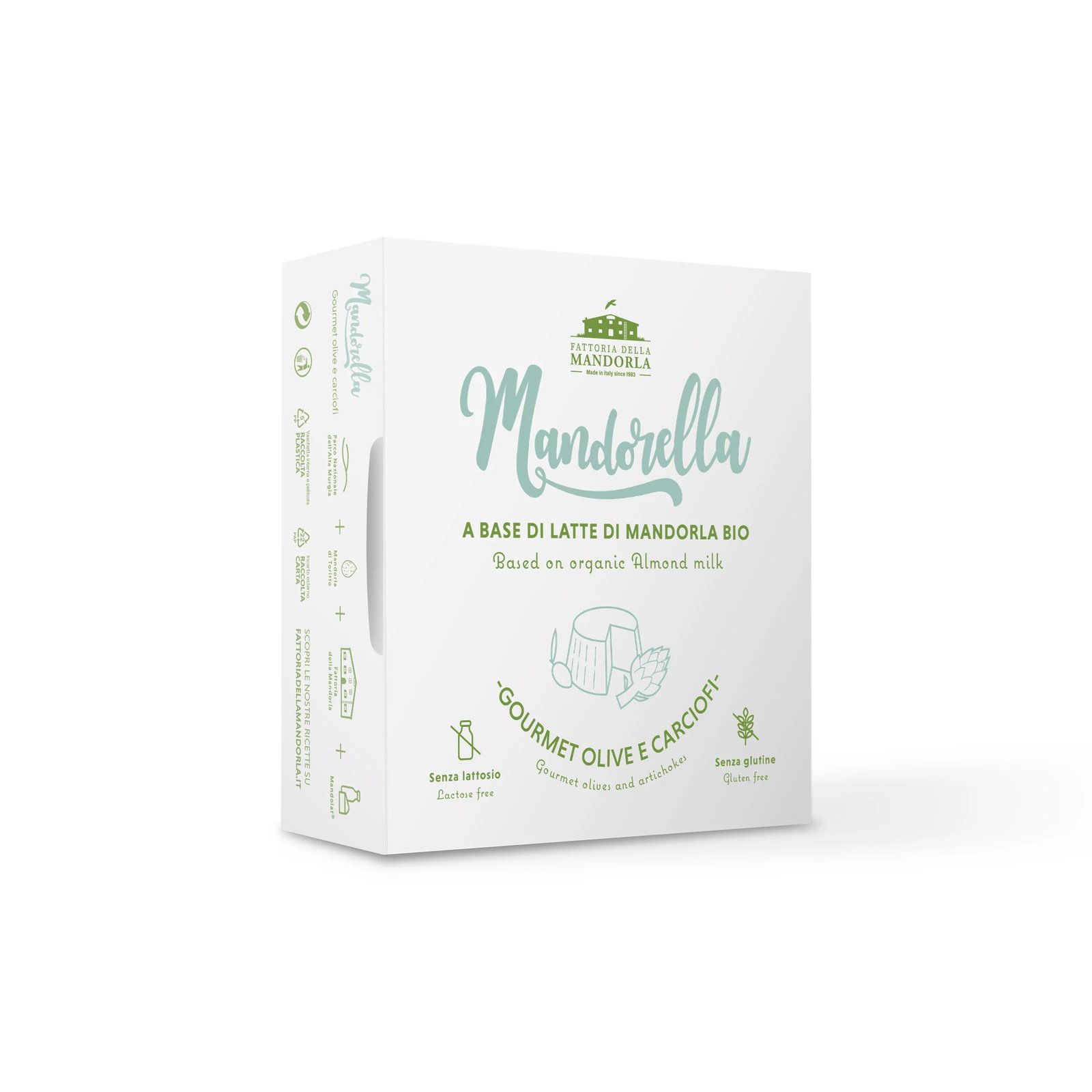 Mandorella Gourmet Olive e Carciofi 180g