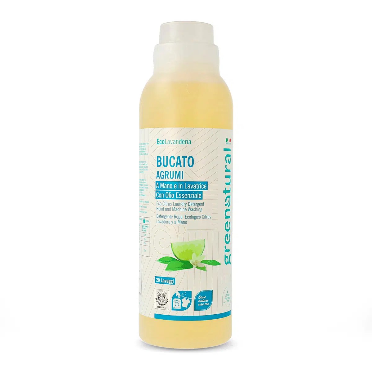 Bucato Liquido Agrumi Eco 1L