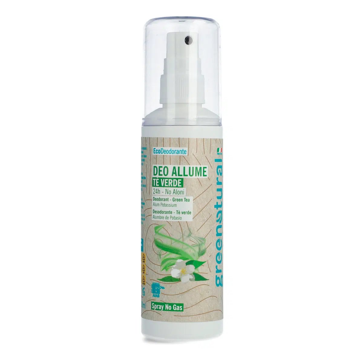 Deo Allume Spray No Gas Tè Verde 100ml