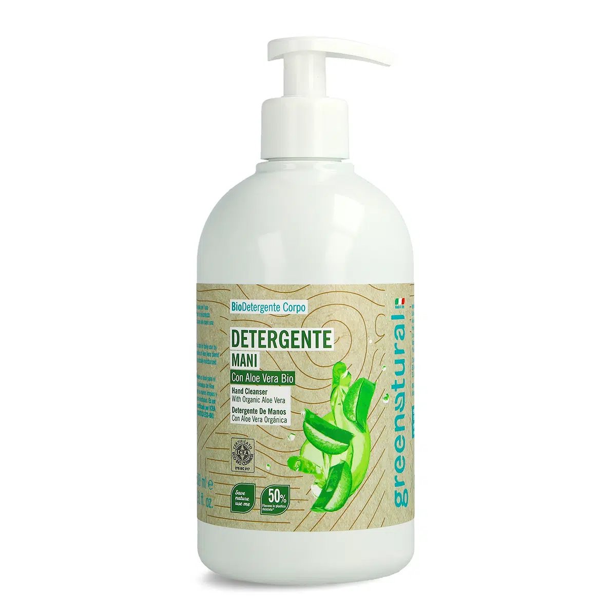 Detergente Mani Aloe Vera Bio 500ml