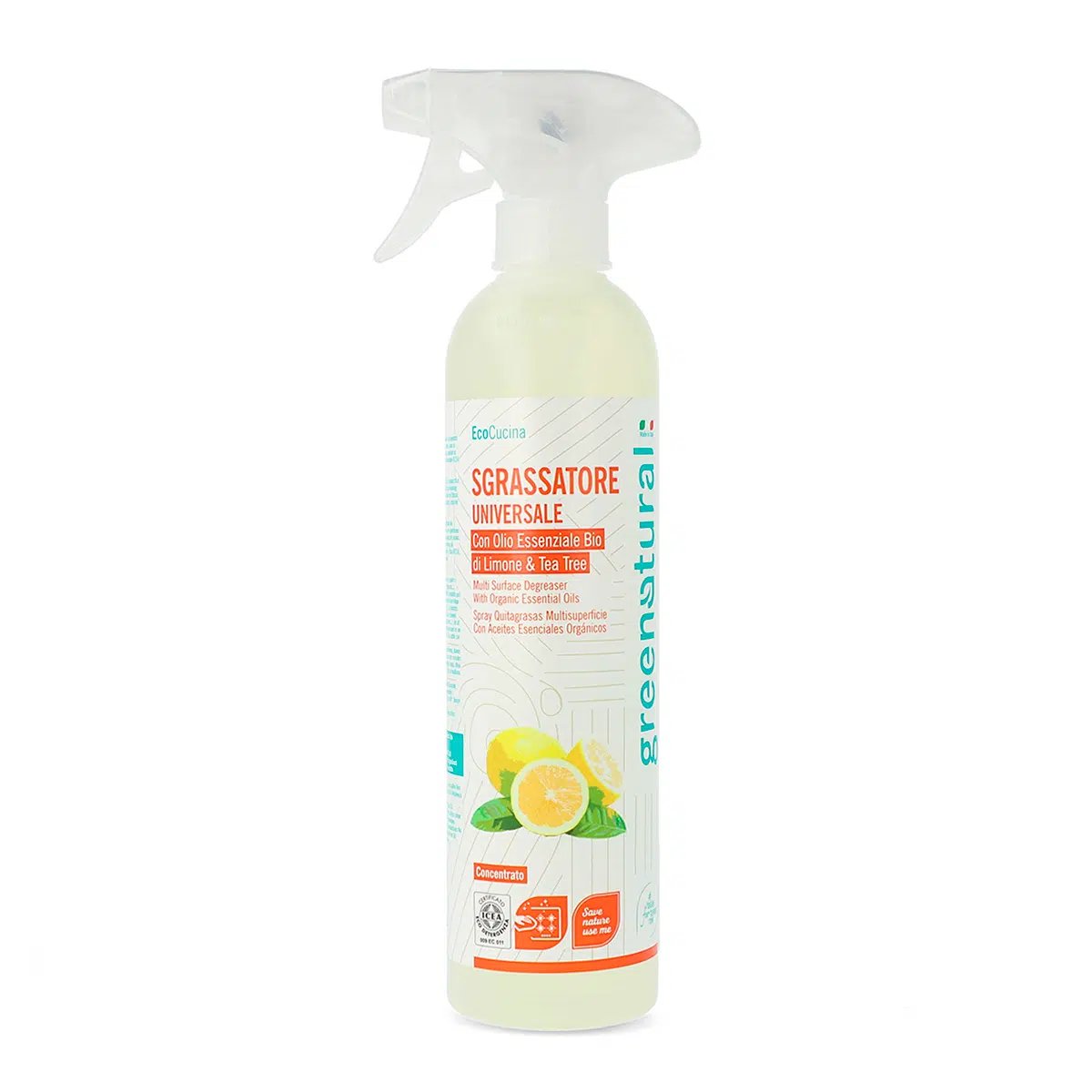 Sgrassatore Universale Limone & Tea Tree 500ml