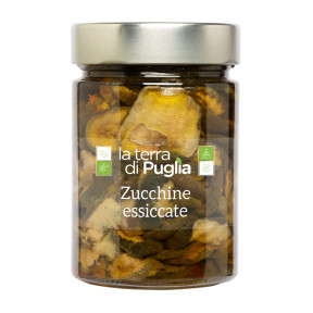 Zucchine sott'olio essiccate al sole