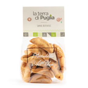 Pitteddhre ripiene alla confettura di uva