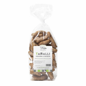 Taralli dolci cioccolato e mandorla