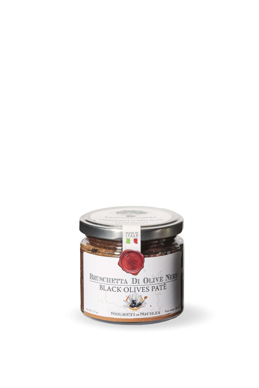 Bruschetta di olive nere