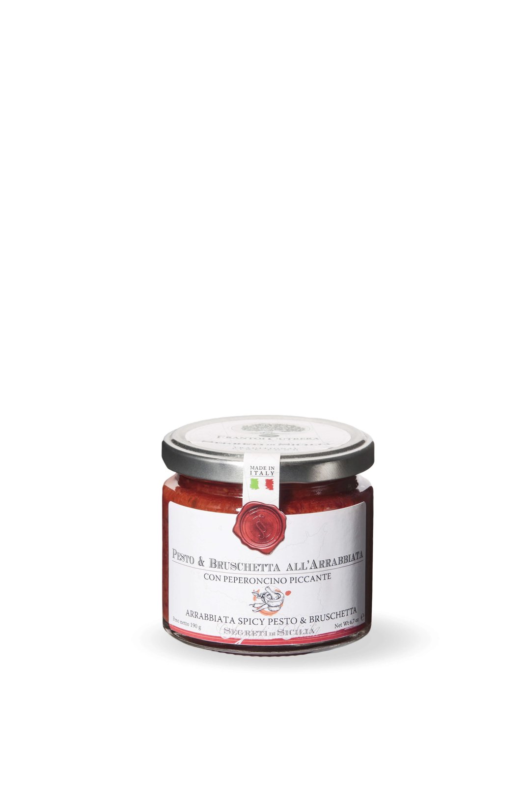 Pesto & Bruschetta all'Arrabbiata con peperoncino piccante