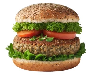 VegBurger Bio con Canapa e Semi Misti