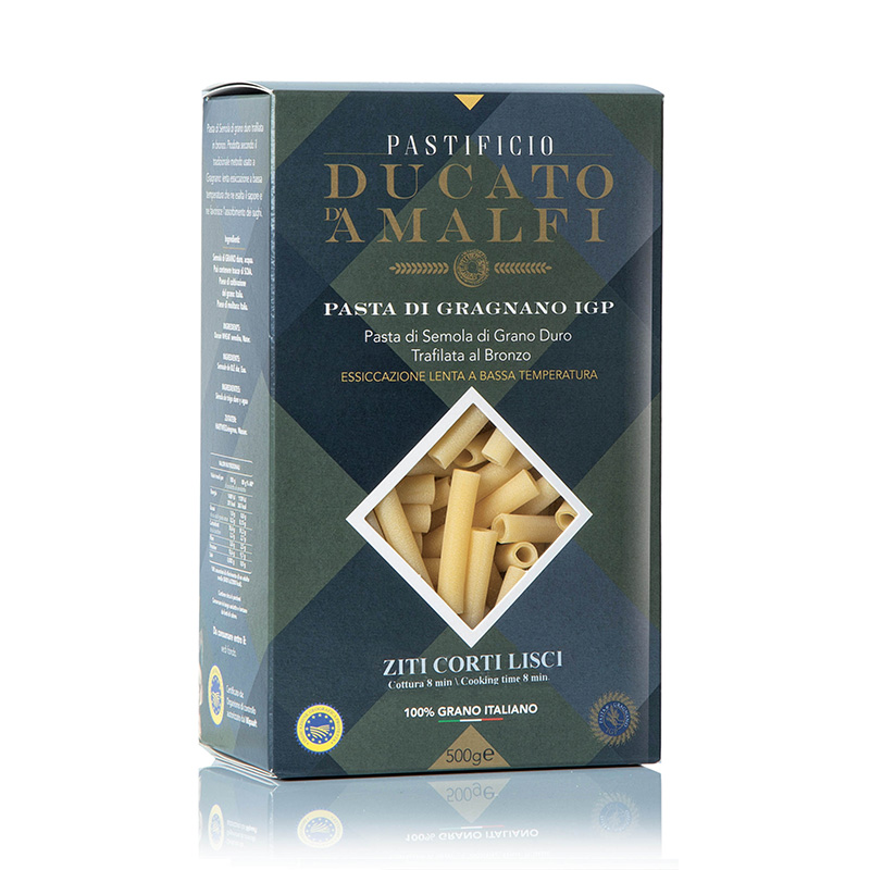 Ziti corti lisci – Pasta di Gragnano IGP