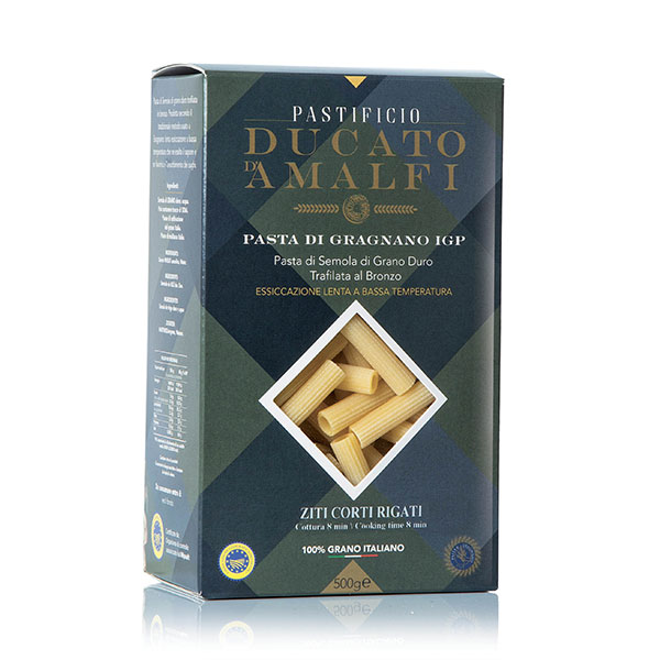Ziti corti rigati – Pasta di Gragnano IGP