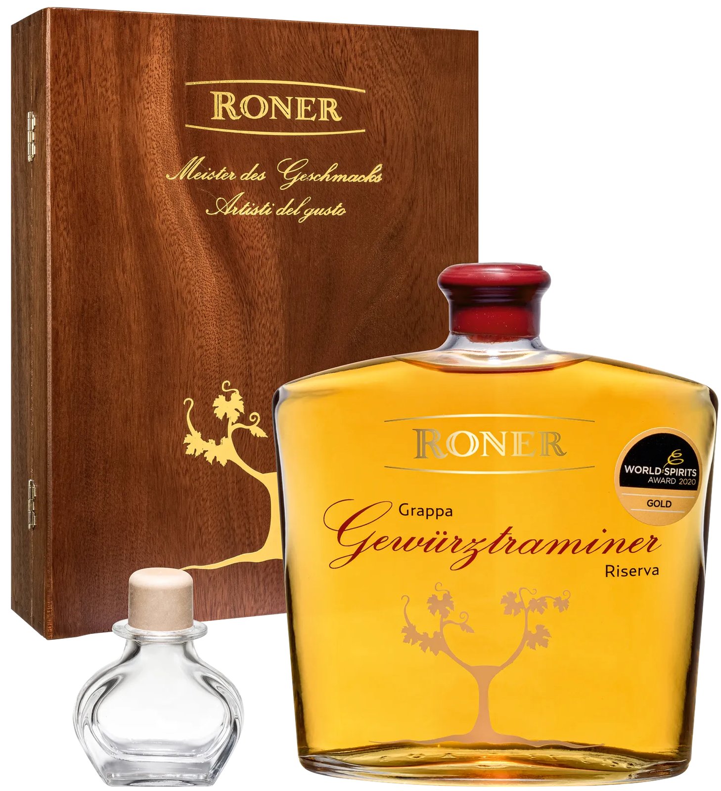 Grappa Gewürztraminer Riserva 18 mesi