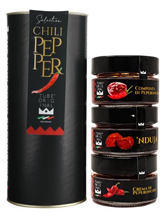 Selection Chili Pepper – Tubo 3 Vasetti